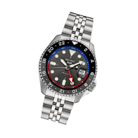Reloj Seiko 5 Sports GMT Automático - Esfera Gris 42.5mm (SSK019)