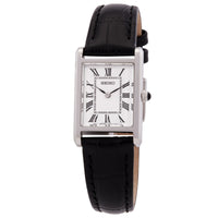 Reloj Seiko Classic Cuarzo - Esfera Blanca, Dama 19.6mm (SWR107P1)