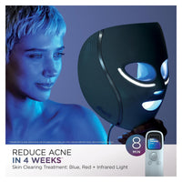 Shark CryoGlow Mascarilla LED Facial - Blue Frost