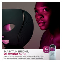 Shark CryoGlow Mascarilla LED Facial - Blue Frost