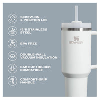 Stanley Quencher H2.0 FlowState - Matcha Cream