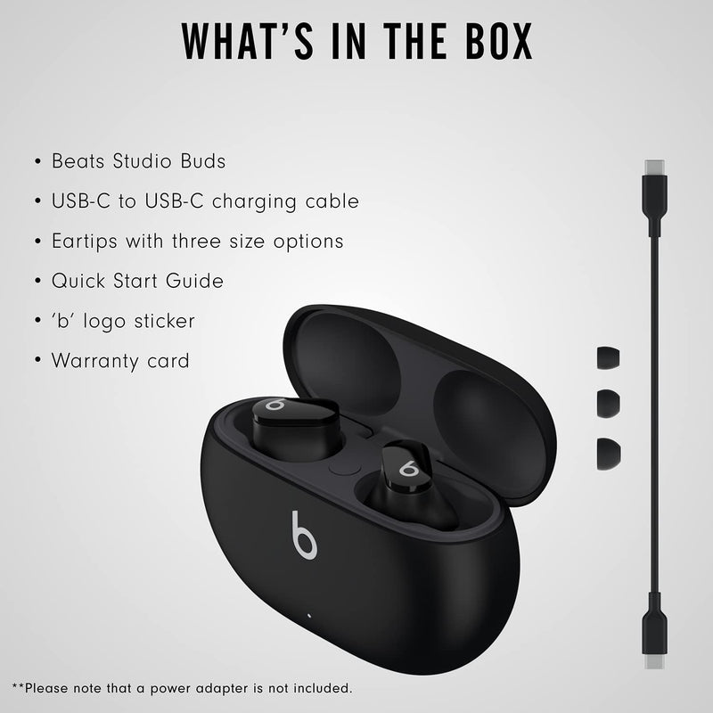 Audífono Beats Studio Buds Inalámbricos con Micrófono Black 2021